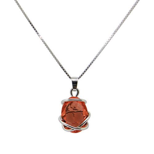 PEAMAN542 colier argent swarovski