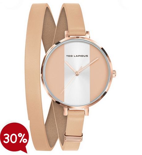 double tour montre ted lapidus femme bijouterie pinto jussey