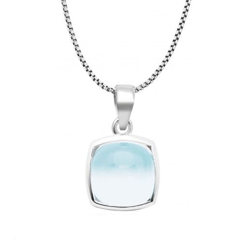 bijouterie pinto jussey vi448 Collier argent cousin topaze