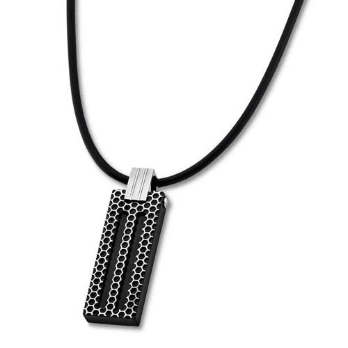 Légende bijouterie pinto jussey ls1797-1/4 Collier acier homme Lotus