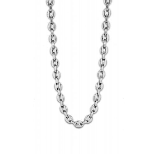 Bijouterie PINTO Jussey Haute-Saône ls2140-1/1 Collier acier femme Lotus grain café