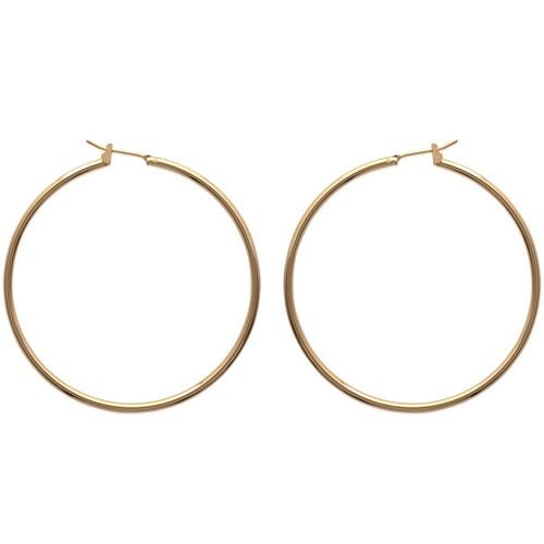 Bijouterie PINTO Jussey 29950 Boucles d'oreille plaqué or créole 2mm