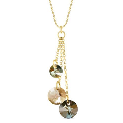 G0200BRS Collier argent doré Spark Rugiada