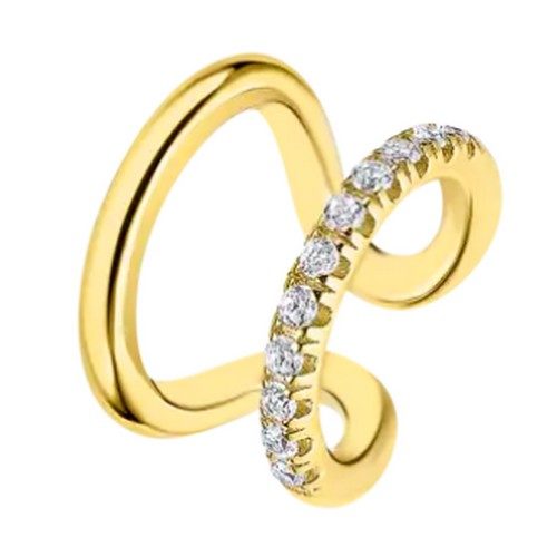 Mono boucle d'oreille argent doré Lotus LP3351-9/2