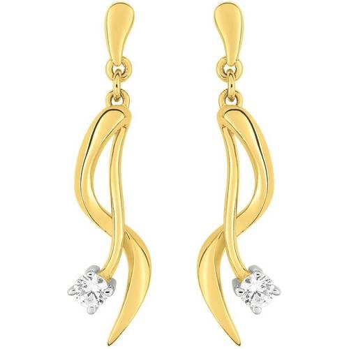 Boucles d'oreille plaqué or BSWL95Z