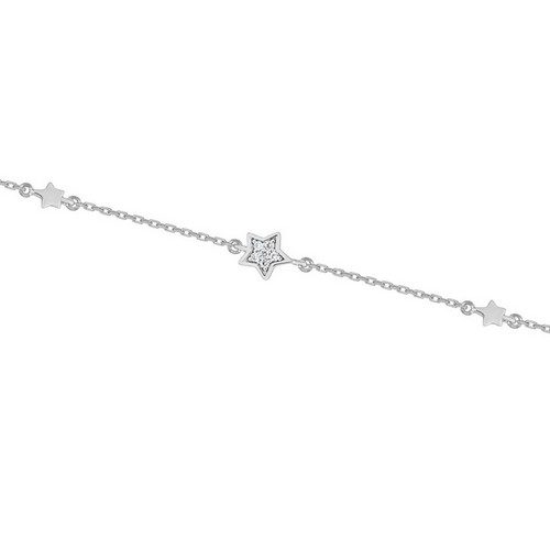Bracelet argent Etoiles ASBT68Z18