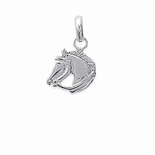 Pendentif argent cheval 74825316