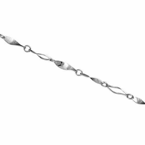 Bracelet argent vrillé 024062
