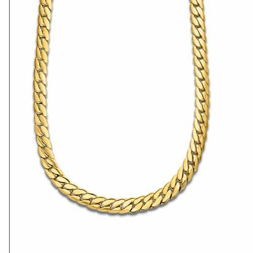 Bijouterie PINTO à Jussey en Haute-Saône Collier acier homme Lotus LS2210-1/2