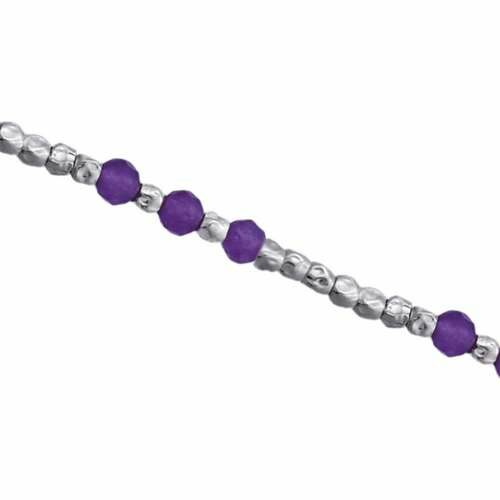 Bracelet argent Améthyste VS 311