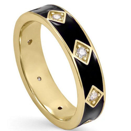 Bague argent doré LineA 18744-R
