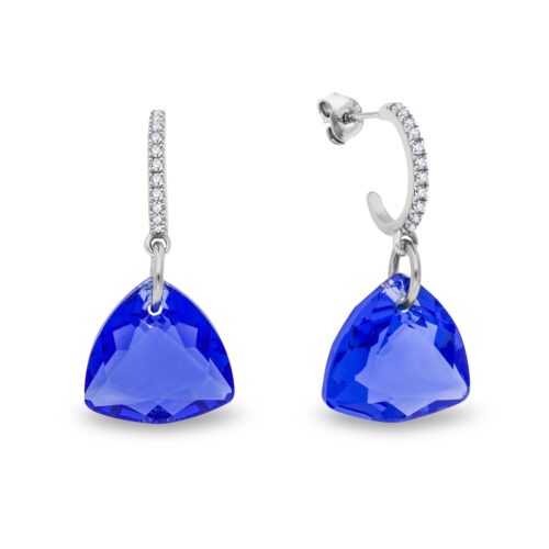 Boucles d'oreille Spark Triangel A0413SA. bijouterie PINTO à JUSEY en Haute-Saône.