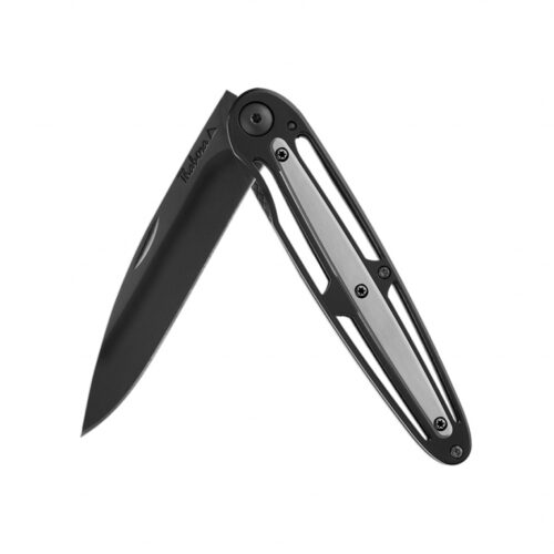 Couteau Acier Personnalisable Finition Titane Noir