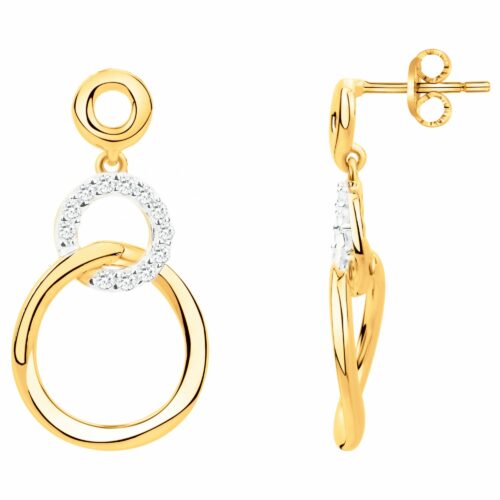 Boucles d'oreille plaqué or 76400064BJ