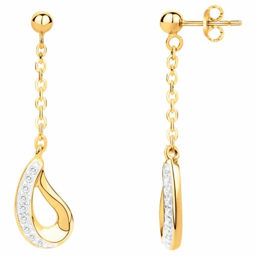 Boucles d'oreille plaqué or 76400068BJ