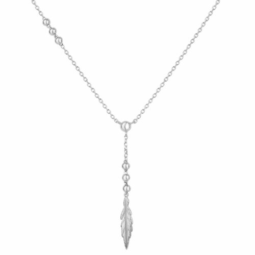 Collier argent Plume 70700278 Bijouterie pinto à jussey