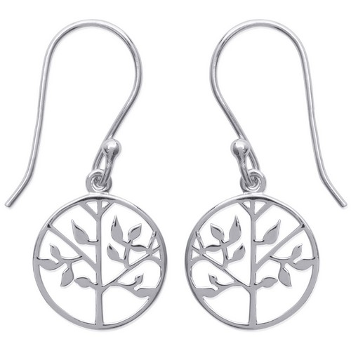 Boucles d'oreille Argent arbre vie sans pierre tout métal crochet 7490900 Bijouterie pinto à Jussey