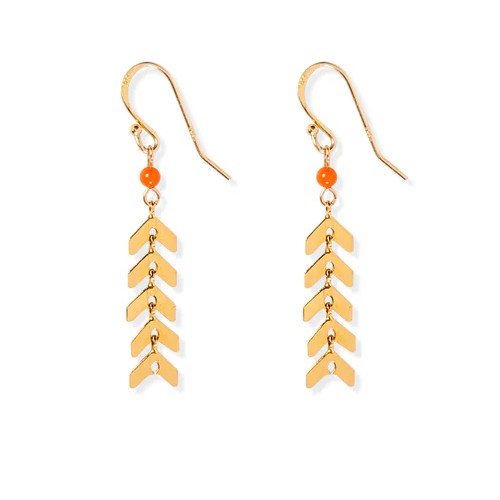 Boucle d'oreille acier EDEN épis EEE 500