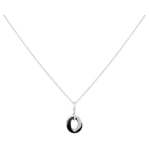Collier argent céramique 1.72.0080N